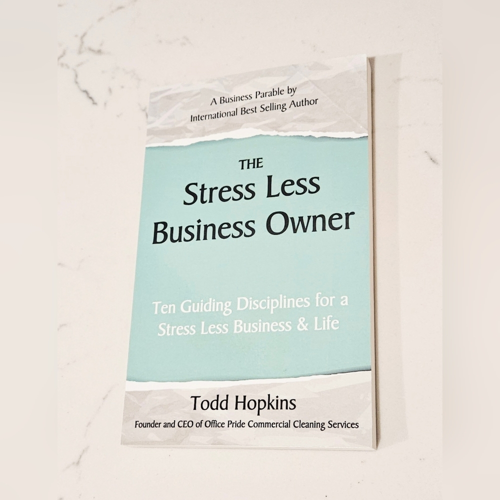 BOGO The Stress Less Business Owner Book Todd Hopkins Paperback Book